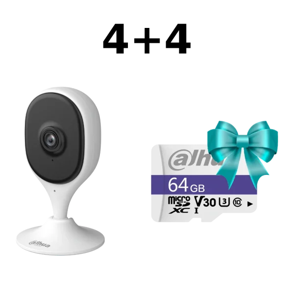 Комплект Dahua 4+4 DH-C5A 5МП Wi-Fi