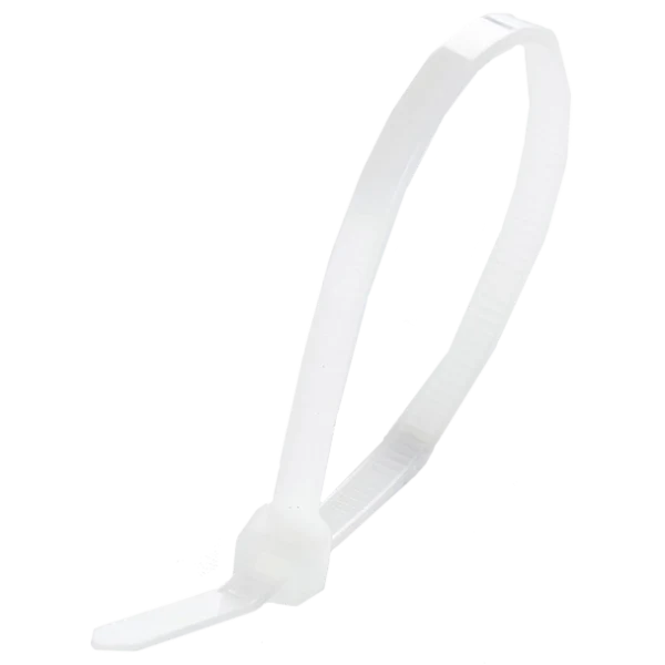 Стяжка кабельна біла (пач. 100 шт.) APRO 5х200