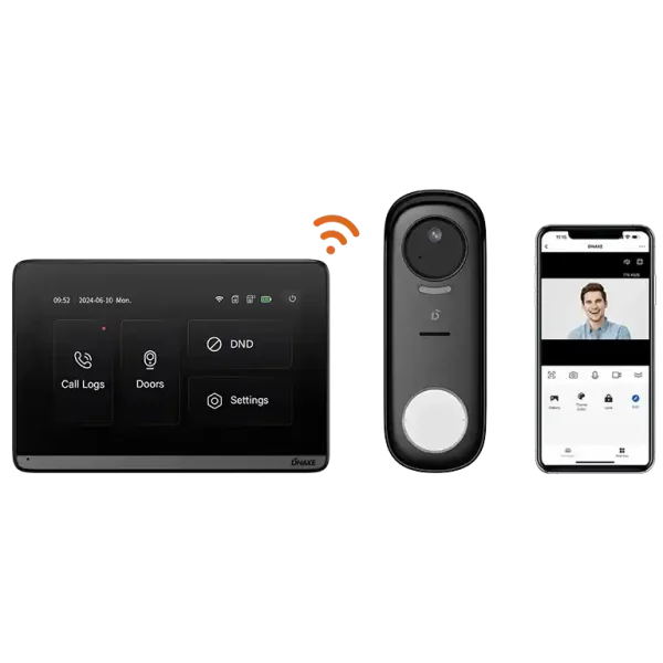 Комплект дверного дзвінка Dnake DK360W