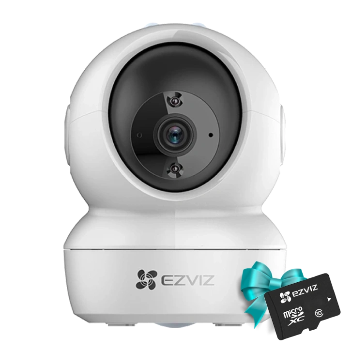 Комплект камера Ezviz H6c + карта пам'яті CS-CMT-CARDT32G-D Комплект камера Ezviz H6c + карта пам'яті CS-CMT-CARDT32G-D - Зображення 1