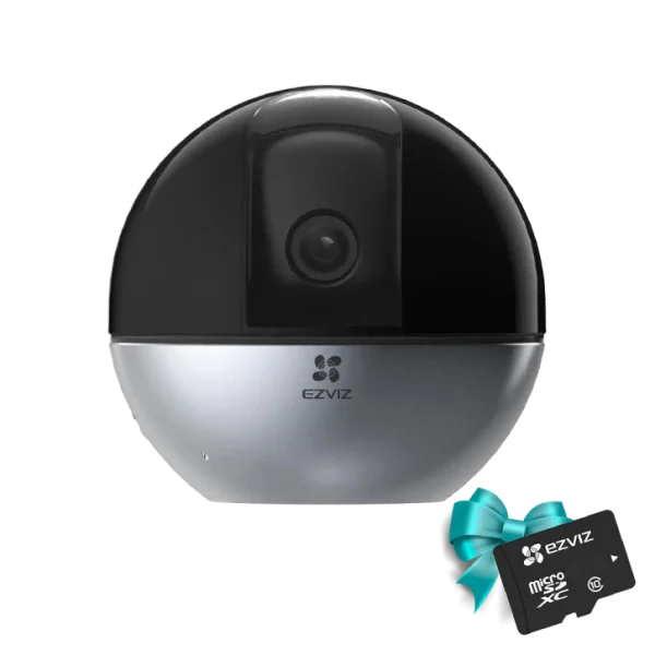 Комплект камера Ezviz E6 + карта пам'яті CS-CMT-CARDT32G-D