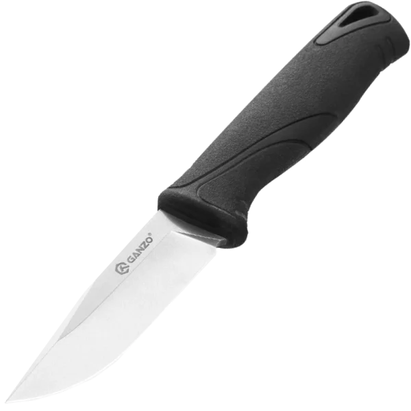 Ніж чорний з ножнами Ganzo G807-BK