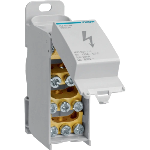 Блок розгалужуючий Hager KJ02DN 125А