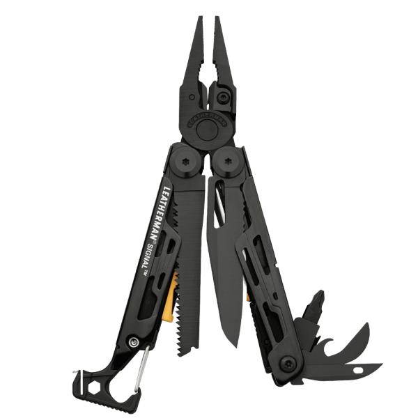 Мультиінструмент, синтетичний чохол LEATHERMAN SIGNAL BLACK