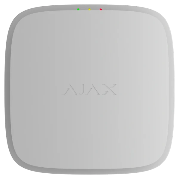 Сповіщувач Ajax EN54 FireProtect (Smoke/Sounder) white пожежний димовий зі звуковим оповіщенням