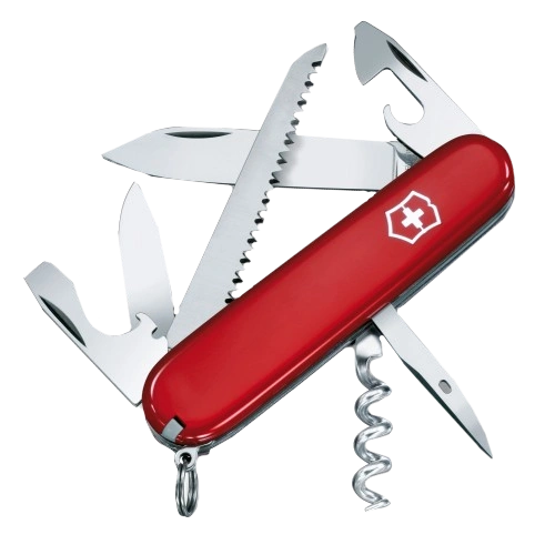 Ніж червоний Victorinox Swiss Army Camper 1.3613