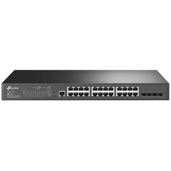 Комутатор 24 порти керований TP-Link TL-SG3428X-UPS