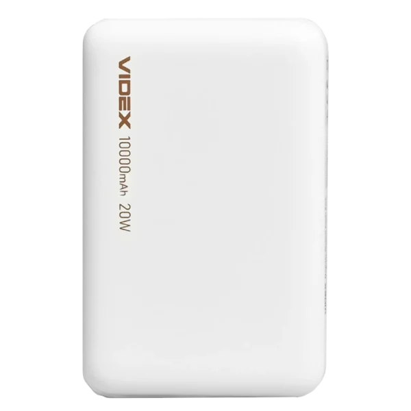 Повербанк VIDEX VPB-331 PD20W White 10000mAh
