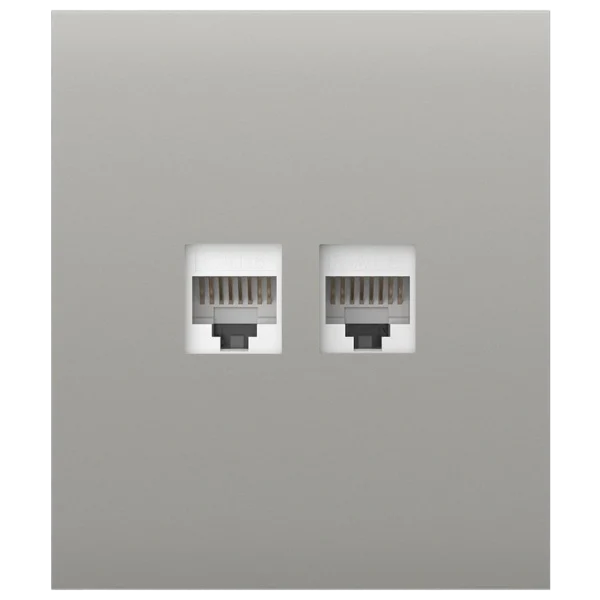 Фронтальна панель Ajax CenterCover (LAN) oyster