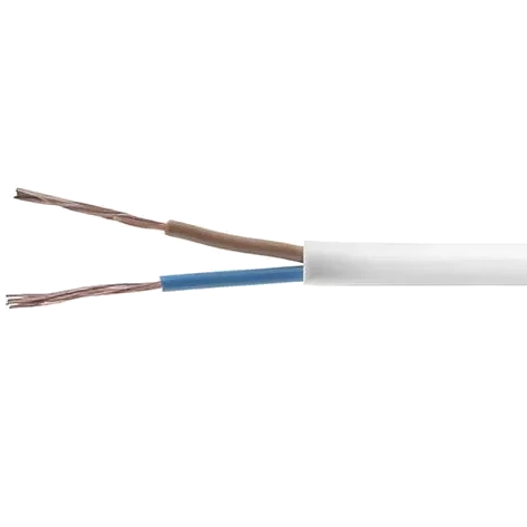 Провід ПВС 2х1,5 білий (Україна) (100 м.)