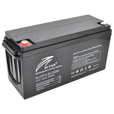 Літієва акумуляторна батарея Ritar LiFePO4 12.8В 150А•г