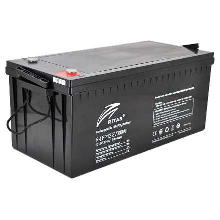 Літієва акумуляторна батарея Ritar LiFePO4 12.8В 300А•г