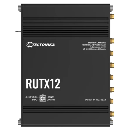 Промисловий стільниковий маршрутизатор Teltonika RUTX12