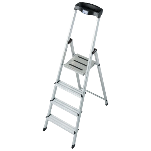 Драбина-стремянка алюмінієва 4 сх. KRAUSE Safety (126320)