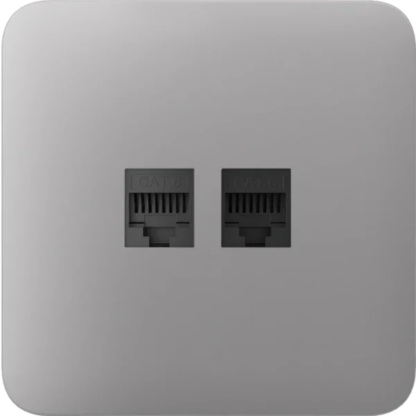 Фронтальна панель Ajax SoloCover (LAN) fog