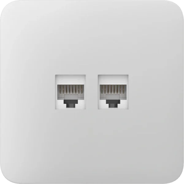 Фронтальна панель Ajax SoloCover (LAN) white