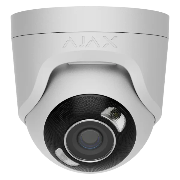 IP відеокамера Ajax TurretCam HL (8 Mp/4 mm) white