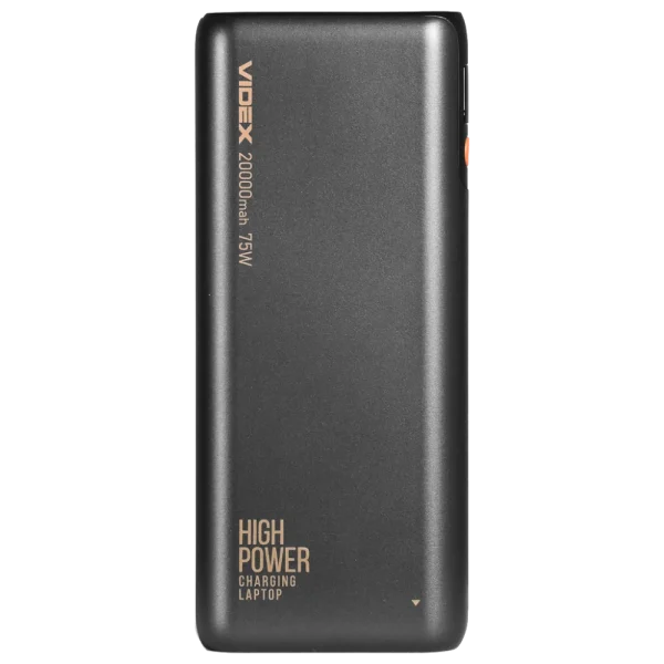 Повербанк VIDEX VPB-202C 75W Black 20000mAh