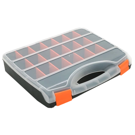 Пластиковий ящик для інструментів 320 х 380 х 70 21 відділень