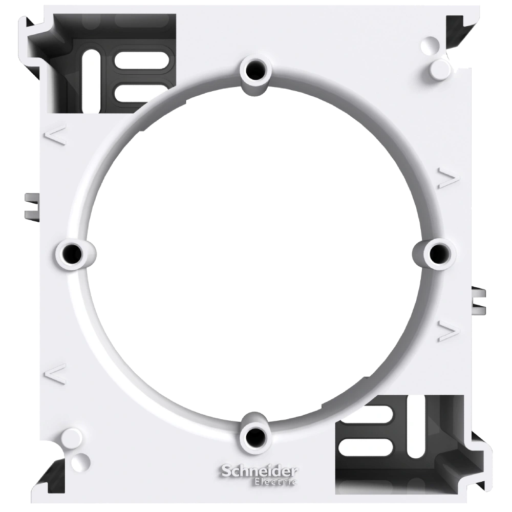 Коробка для зовнішнього монтажу 1-постова біла Schneider Electric Asfora EPH6100121 Коробка для зовнішнього монтажу 1-постова біла Schneider Electric Asfora EPH6100121 - Зображення 1