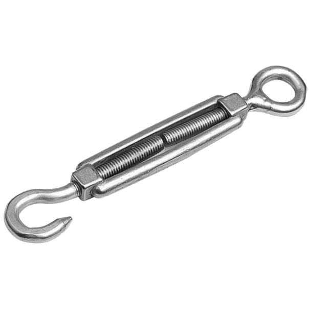 Талреп (cтяжка кована гак/кільце) APRO М8х110 DIN1480 Талреп (cтяжка кована гак/кільце) APRO М8х110 DIN1480 - Зображення 1